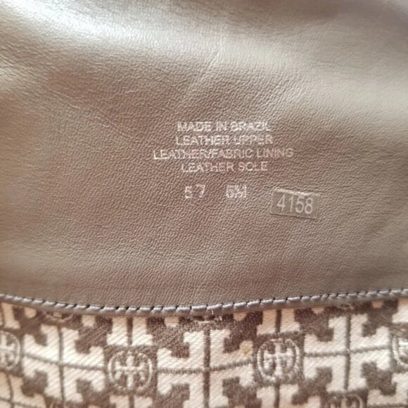 Tory Burch Over The Knee Leather Heeled Boots 5 - Picture 3 of 13